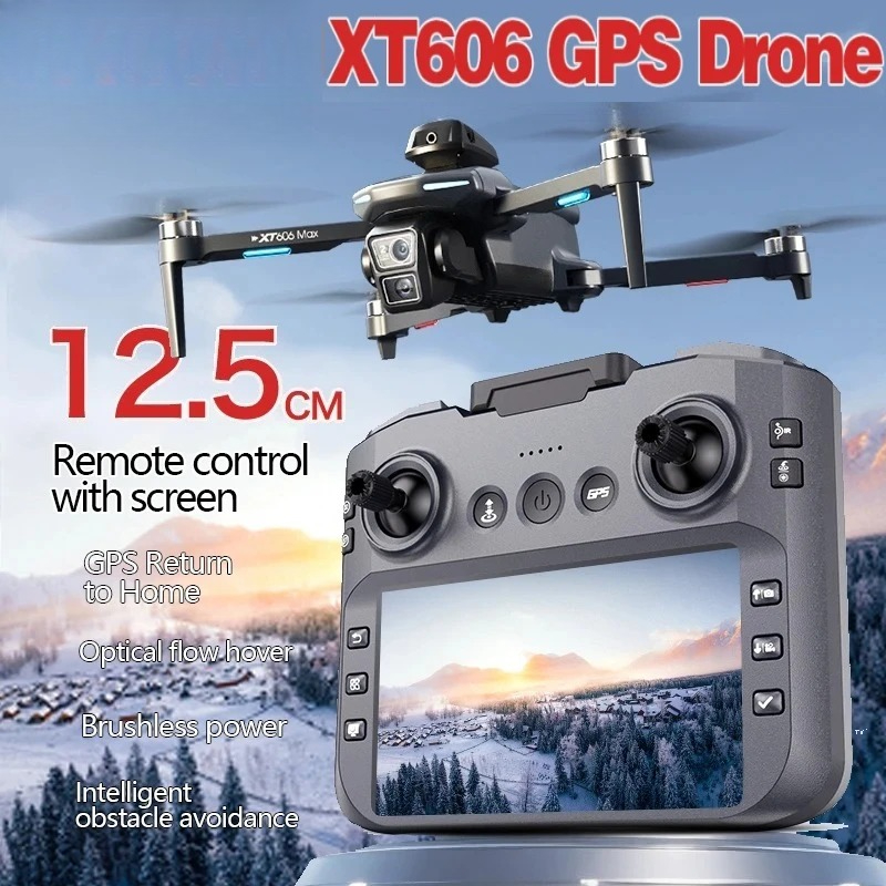 Drone Kit Professional - Original XT606 MAX GPS Drone 4k
