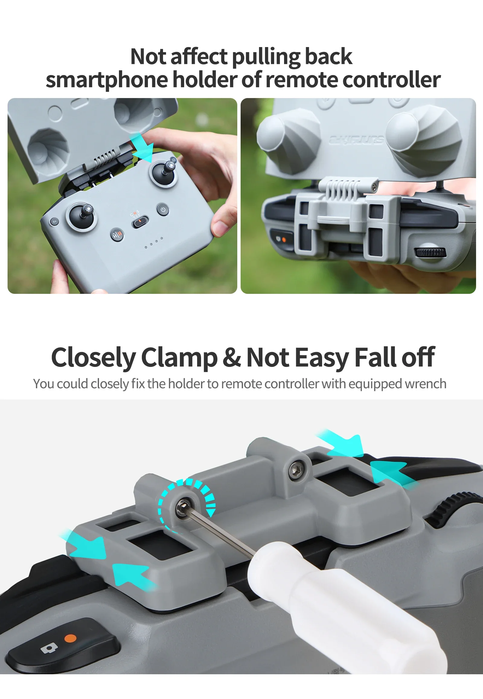 2 in 1 Controller Protector Su - огляд і ціна Dji Drone Mini 4 Pro