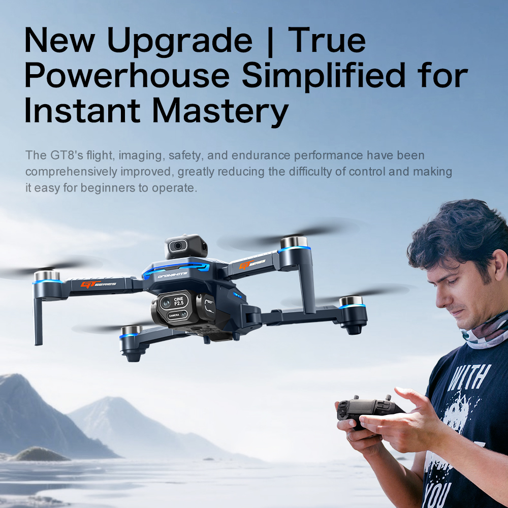 Original GT8 Drone 8K Professi - огляд і ціна Drone Kit Professional