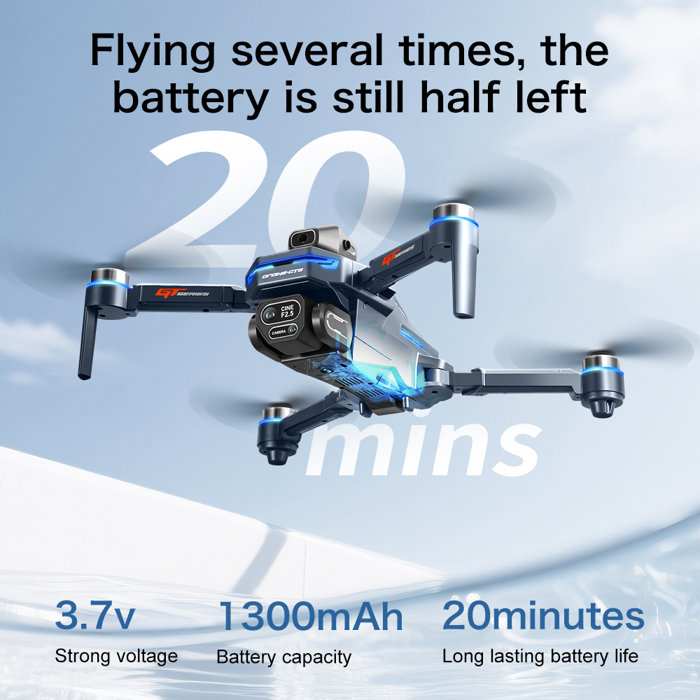 Original GT8 Drone 8K Professi - огляд і ціна Drone Kit Professional