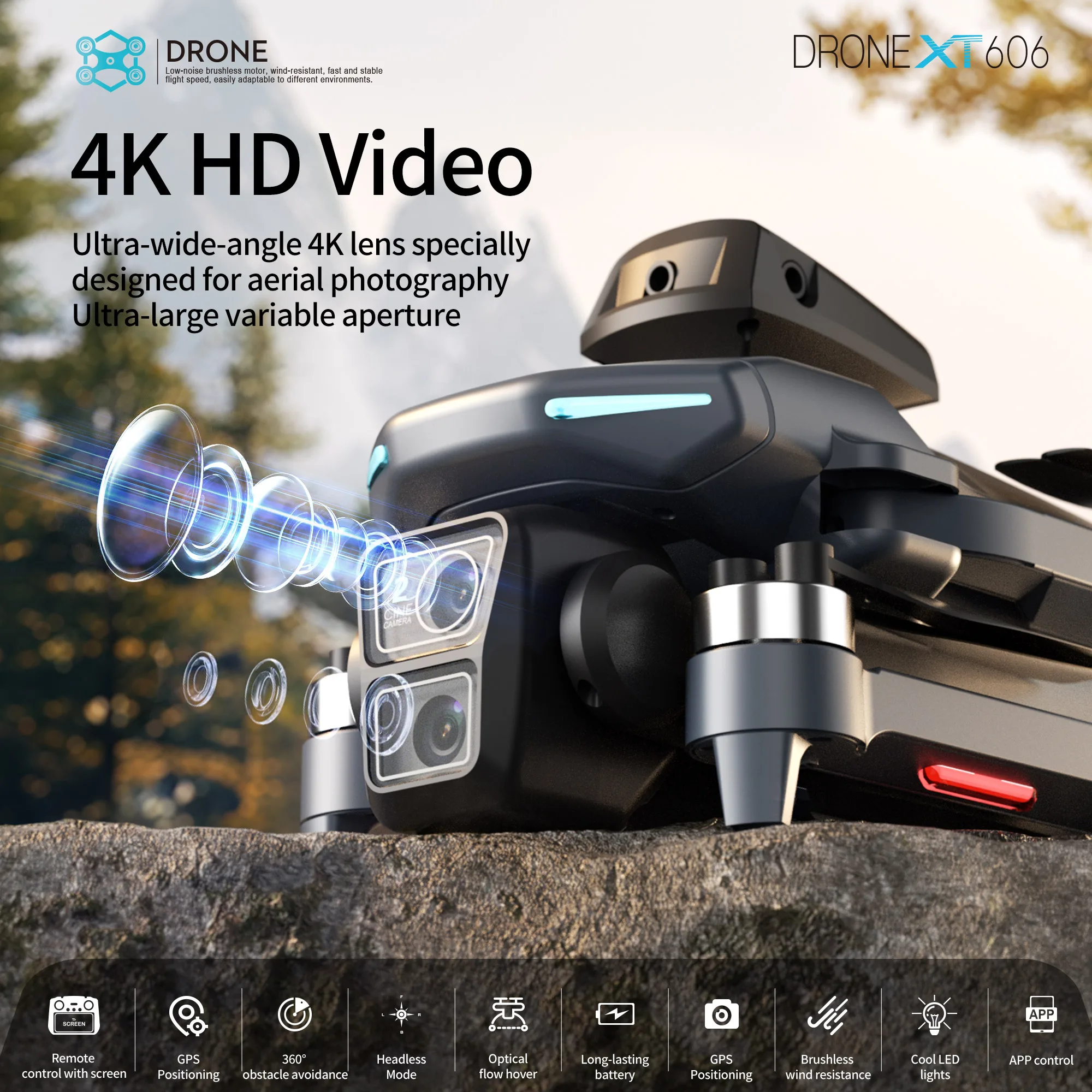 Original XT606 MAX GPS Drone 4 - огляд і ціна Drone Kit Professional