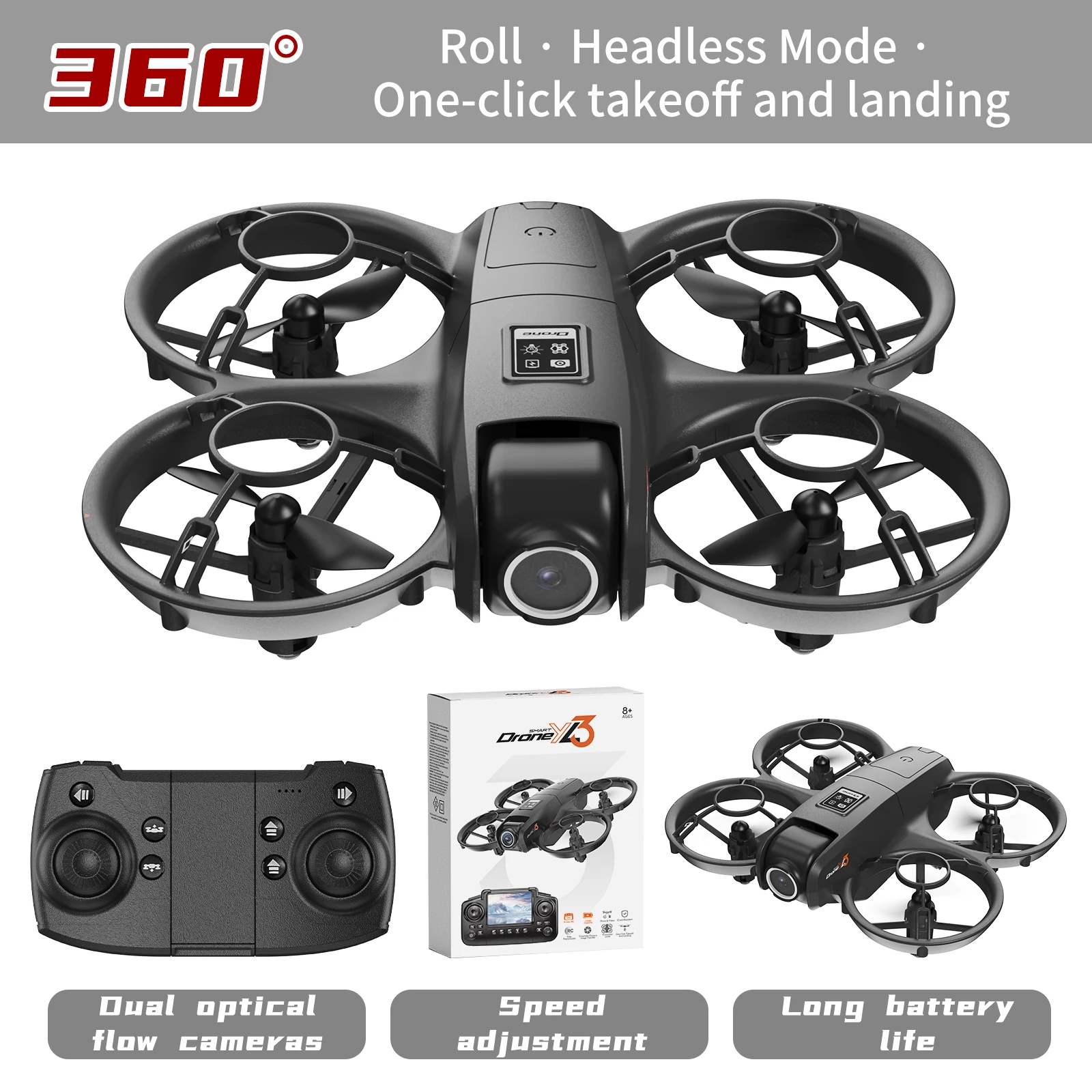 New YL3 RC Drone 8K 1080P Wide - огляд і ціна Drone Kit Professional